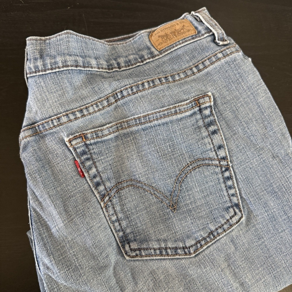 Levis 515 Womens Jeans 16 Short Fits 35x27 Blue Boot Cut Medium Wash Denim Egypt